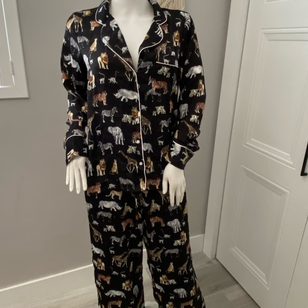 Banana Republic Silk Pajama Set